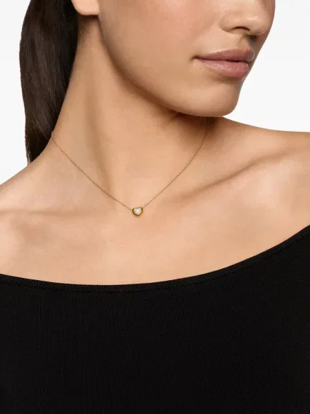 Колие David Yurman със сърца жълто