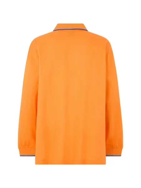 Lung tricou polo Paul & Shark portocaliu