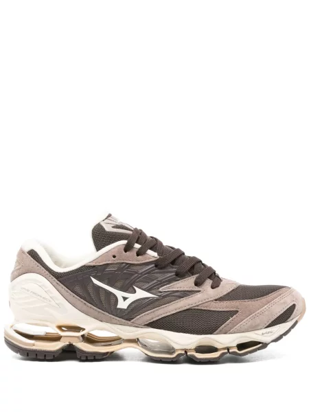 Topánky Mizuno Wave Prophecy LS molé/pristine/fungi hnedá