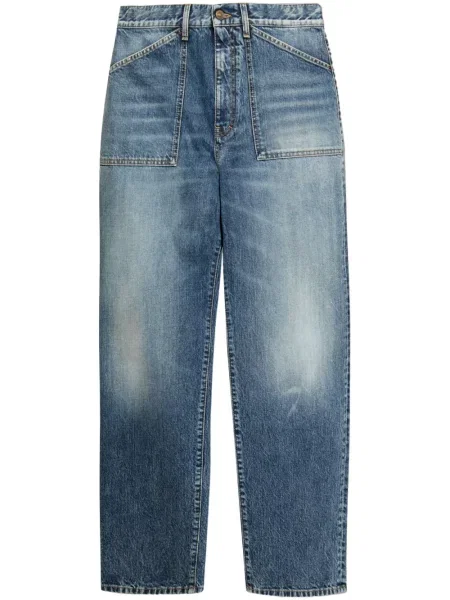 Straight fit džíny Givenchy modré