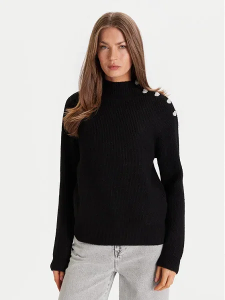 Morgan Bluză cu gât negru