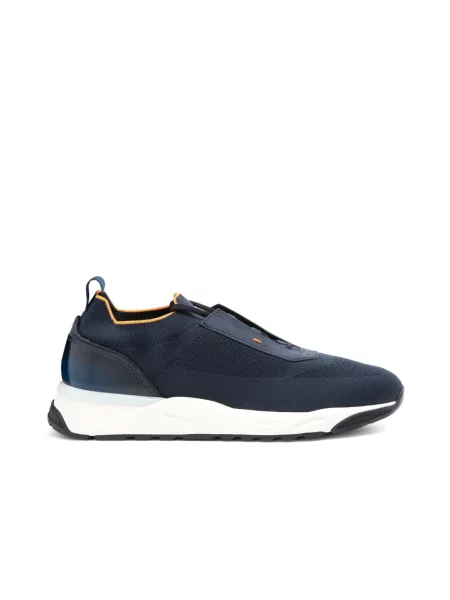 Sneakersy Santoni niebieskie