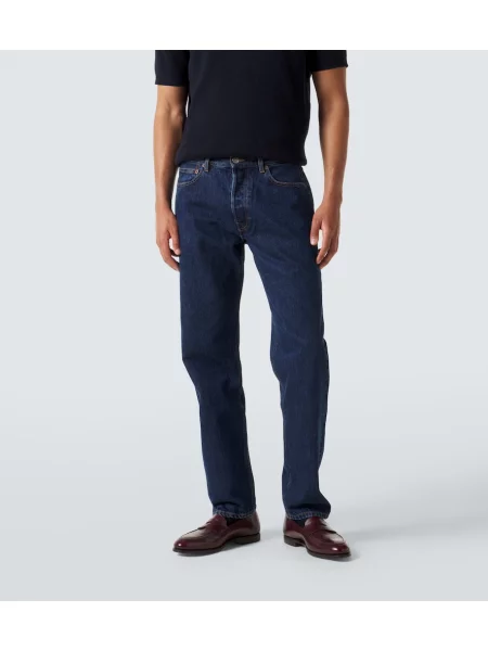 Ravne kavbojke Thom Sweeney modra