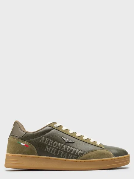 Кеды Aeronautica Militare зеленые