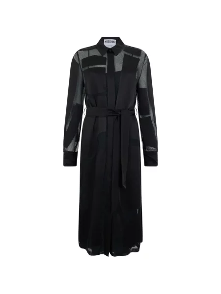 Cu centură rochie Moschino negru