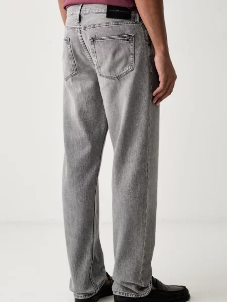 Tommy Hilfiger jeansy straight szare