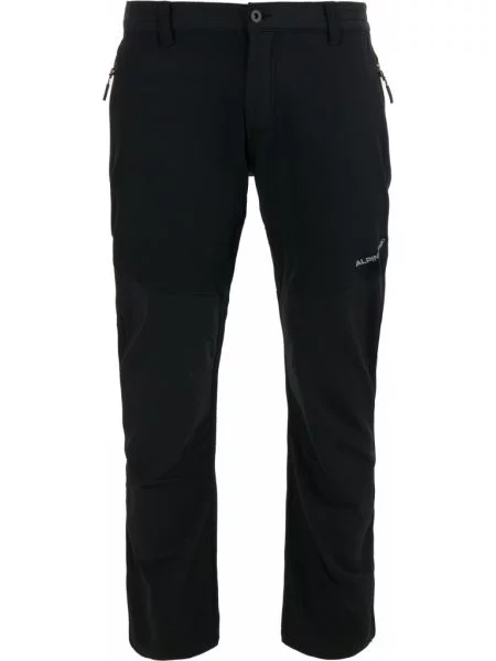 Pantaloni Alpine Pro softshell negru