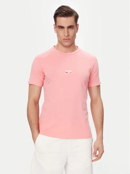 BOSS Tricou deschis roz