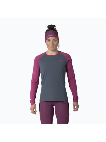 Longsleeve do biegania DYNAFIT Alpine Pro szara