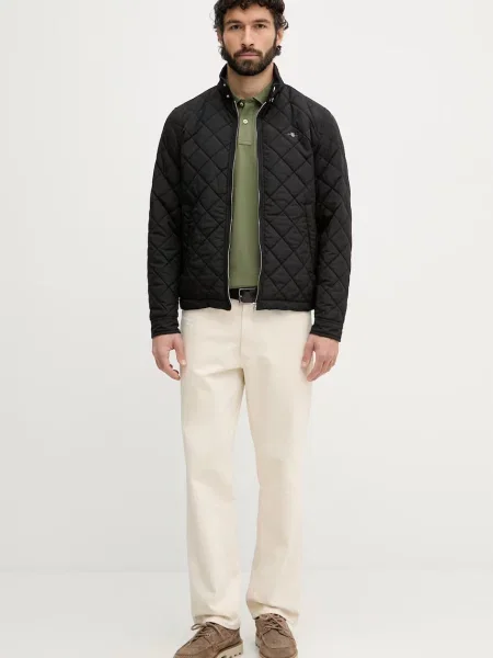 Tricou polo Gant verde