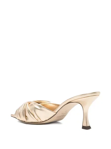 Papuci tip mules Jimmy Choo auriu