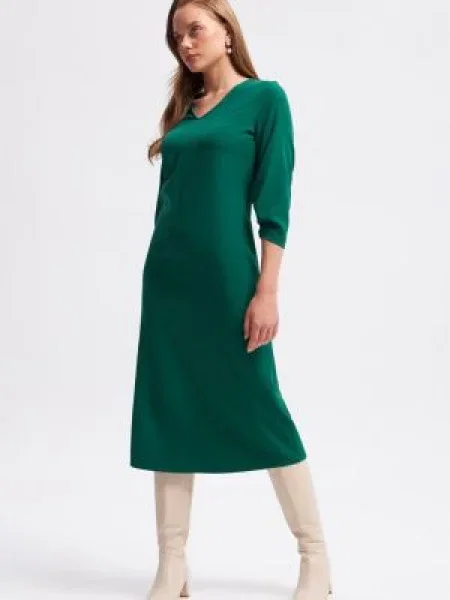 Rochie maxi Gusto verde