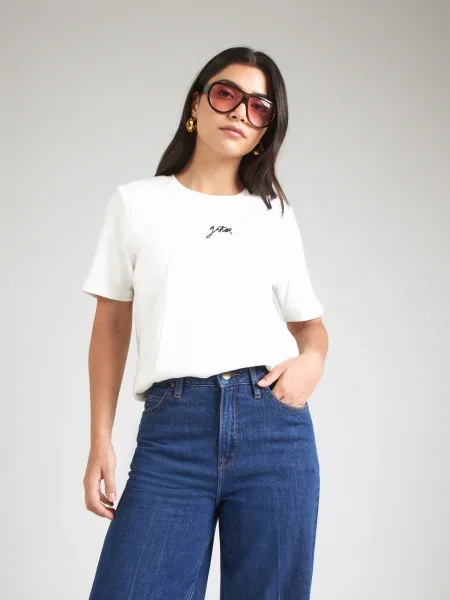 G-STAR Tricou negru alb