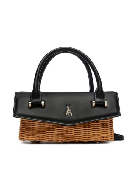 Ročna torba Patrizia Pepe črna