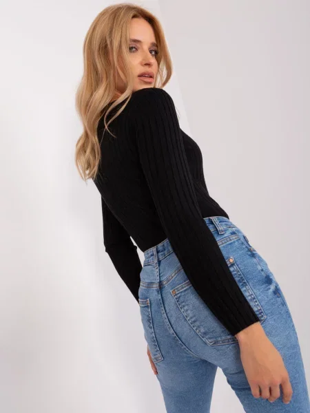 Pulover Fashionhunters negru