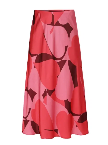 TATUUM Fustă lila / roz roșu