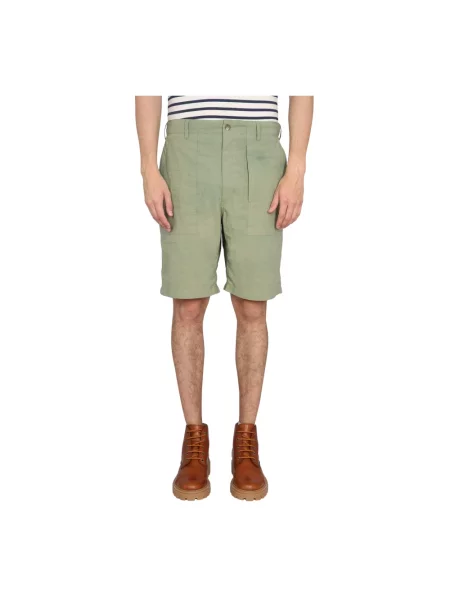 Krótkie szorty Engineered Garments zielone