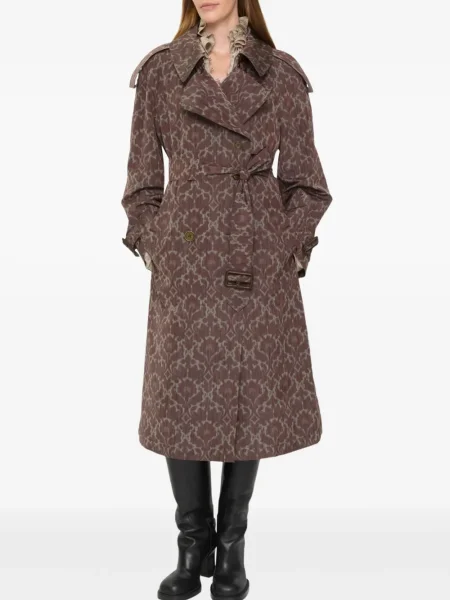 Trenci Burberry cu imagine maro