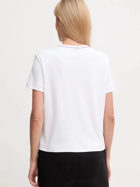 Tričko Calvin Klein Jeans bílá