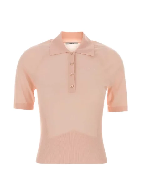 Scurt tricou polo Givenchy roz