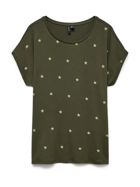 VERO MODA Tricou pin / deschis verde