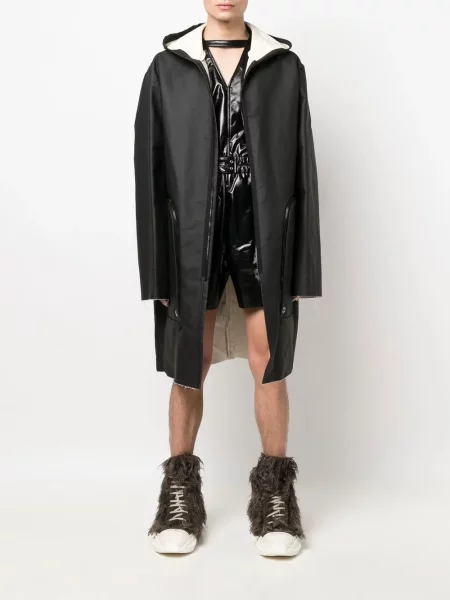 Dlouhá parka Rick Owens černá