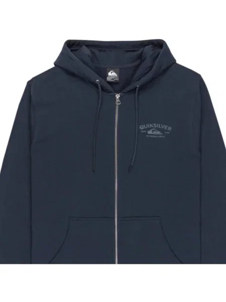 Hanorac cu glugă Quiksilver albastru