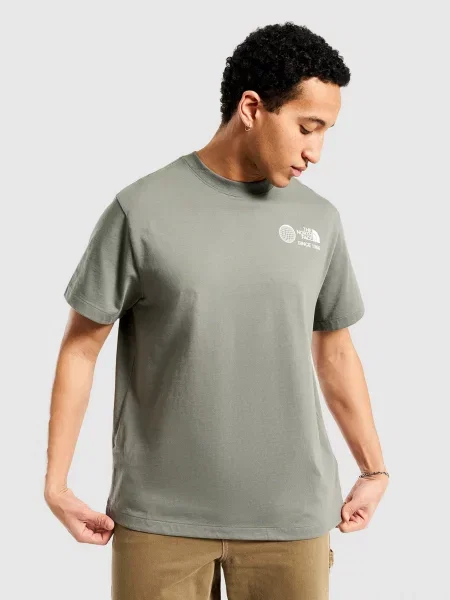 The North Face T-Shirt M Tour Graphic Relaxed Ss zielona