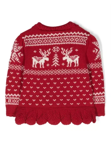Kardigan dziecięcy Polo Ralph Lauren czerwony