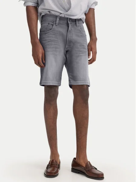 Bugatti Pantaloni scurți de blugi D Modern Fit gri