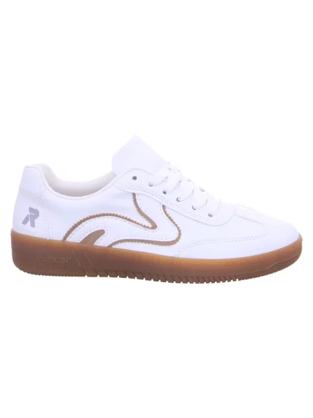 Sneakersy Rieker białe