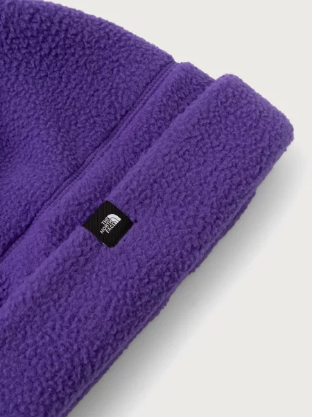 The North Face czapka polarowa WHIMZY fioletowa