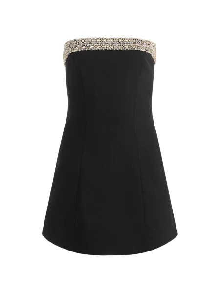 Salopetă scurtă Alice + Olivia negru