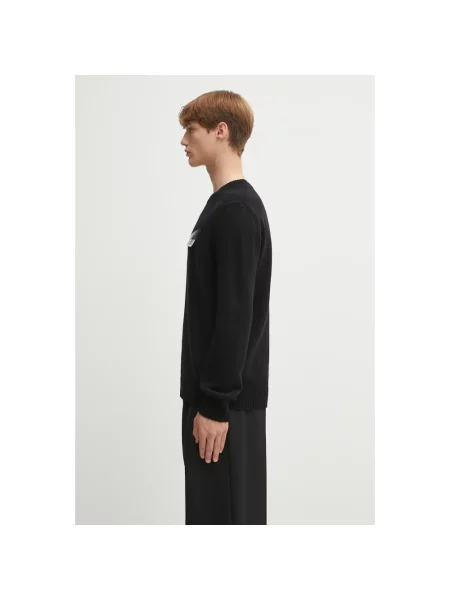 Maison Margiela sweter wełniany czarny