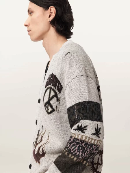 Кардиган All Saints белый