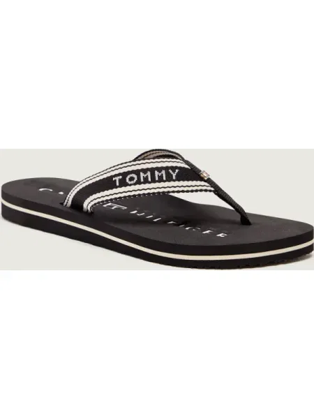 Șlapi Tommy Hilfiger negru