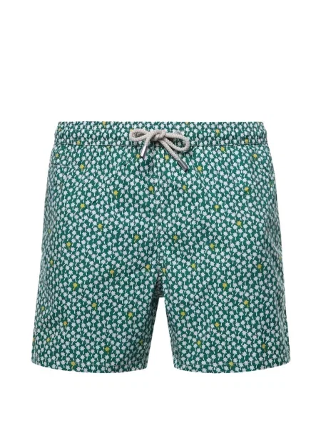 Slip de baie Mc2 Saint Barth cu imagine verde