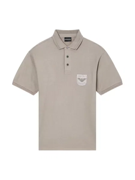 Koszula Emporio Armani beżowa