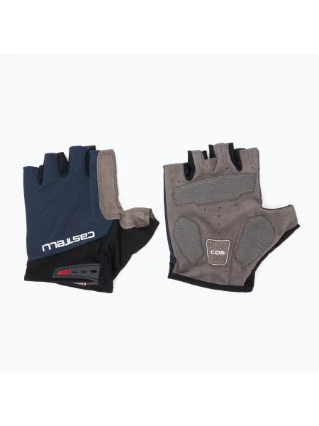 Рукавички велосипедні Castelli Entrata V belgian blue сині