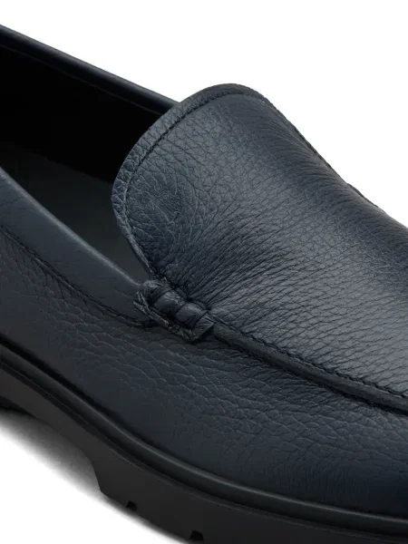 Bőr loafer Tod's kék