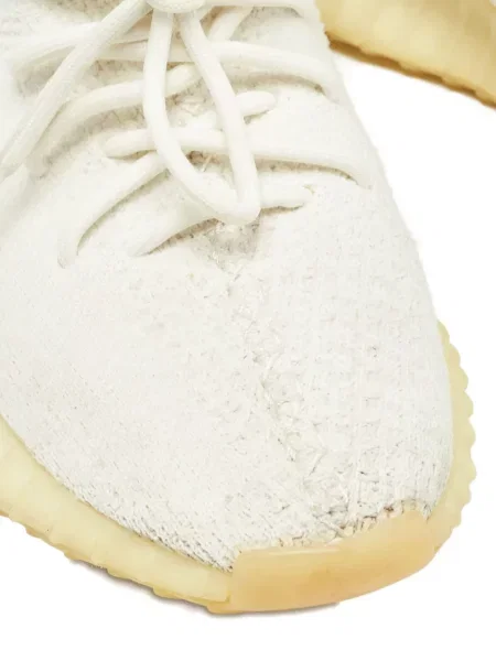 Sneakerși Adidas Yeezy tricotate alb