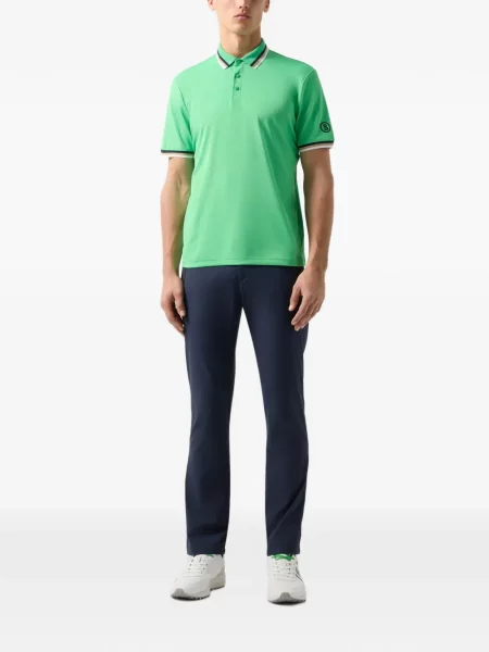 Tricou polo Bogner cu dungi verde