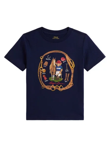 Polo Ralph Lauren T-Shirt Σκούρο μπλε