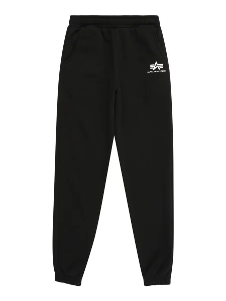 ALPHA INDUSTRIES Pantaloni negru