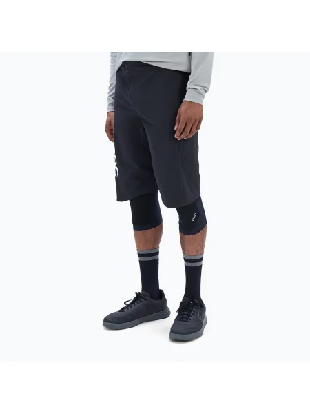 Olcsóbban. Kerékpáros rövidnadrág POC Guardian Air uranium black. Méret: XXL fekete