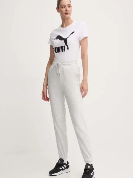 Kratka majica Puma Classic Logo Tee bela
