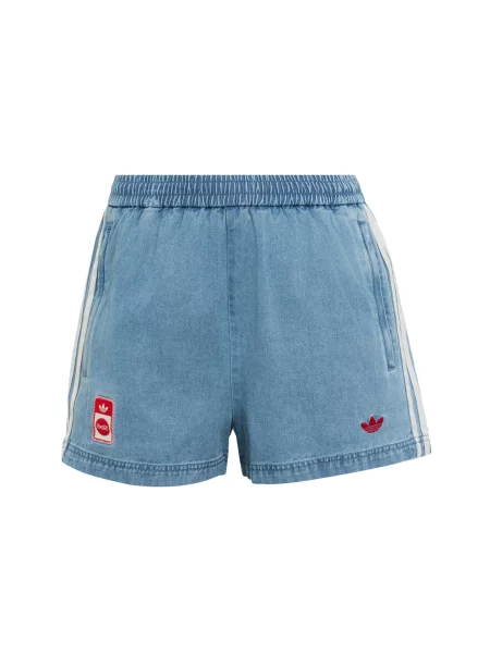 ADIDAS ORIGINALS Jeans ADIDAS X COCA-COLA DENIM albastru denim / roșu alb