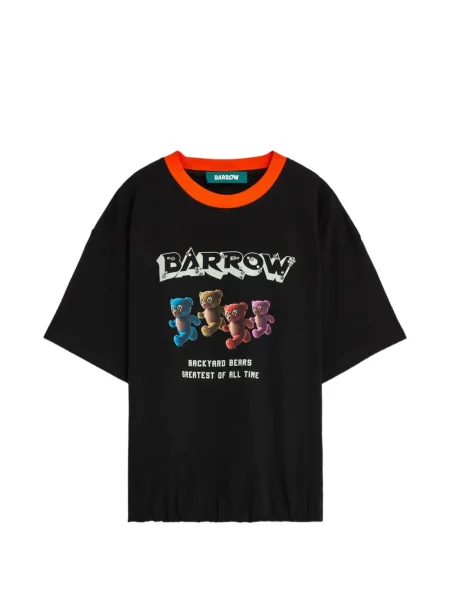 Grafički majica Barrow crna
