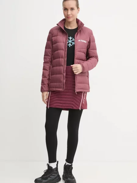 Спортивна спідниця Dynafit Speed Insulation mini олівець бордовий