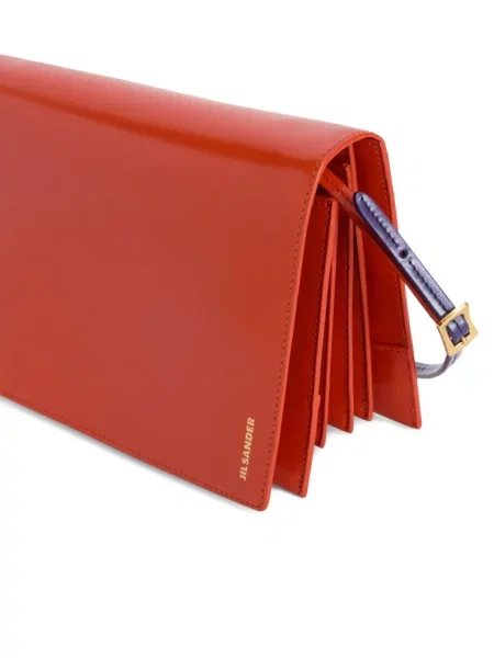 Geantă de mână Jil Sander mini portocaliu